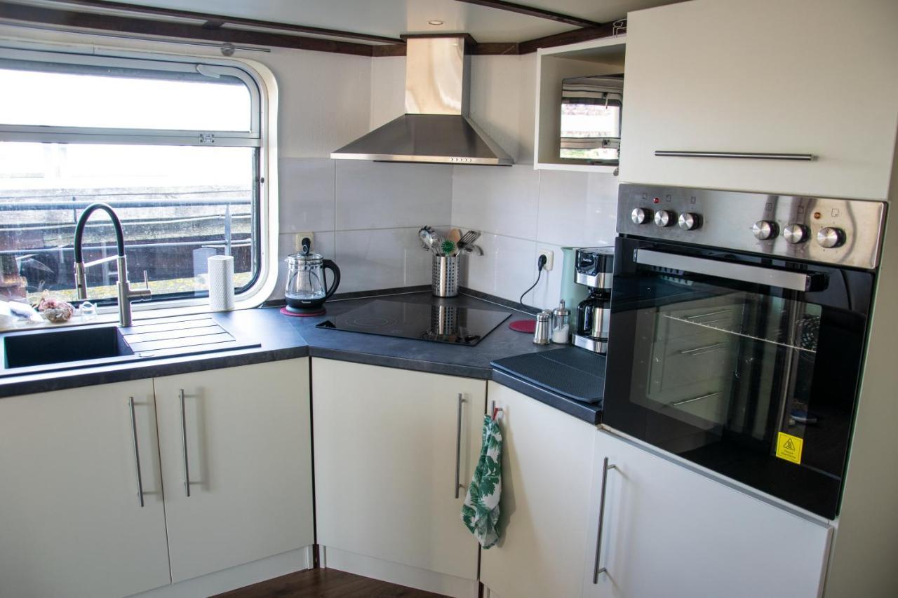 Ferienwohnung Island-dreams Hausboot Cecilie Schleswig Exterior foto