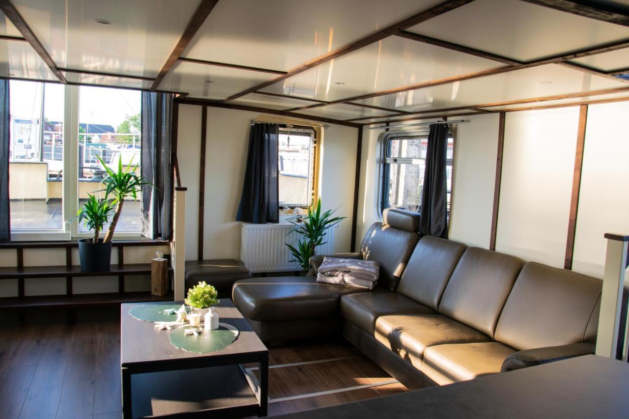 Ferienwohnung Island-dreams Hausboot Cecilie Schleswig Exterior foto