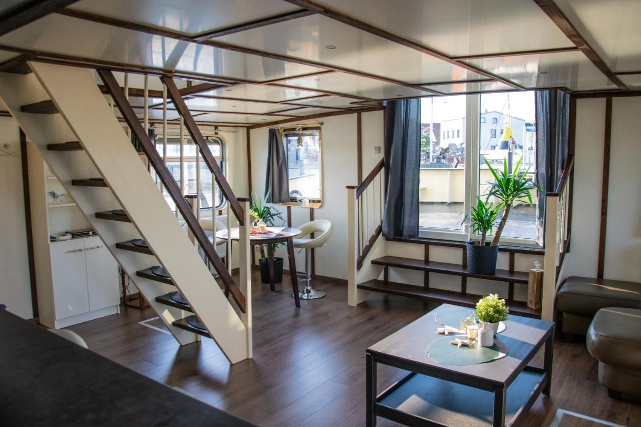 Ferienwohnung Island-dreams Hausboot Cecilie Schleswig Exterior foto