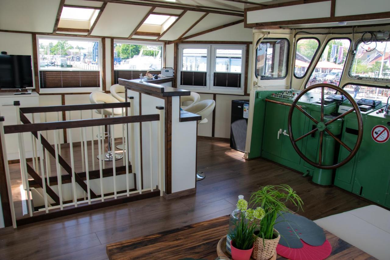 Ferienwohnung Island-dreams Hausboot Cecilie Schleswig Exterior foto
