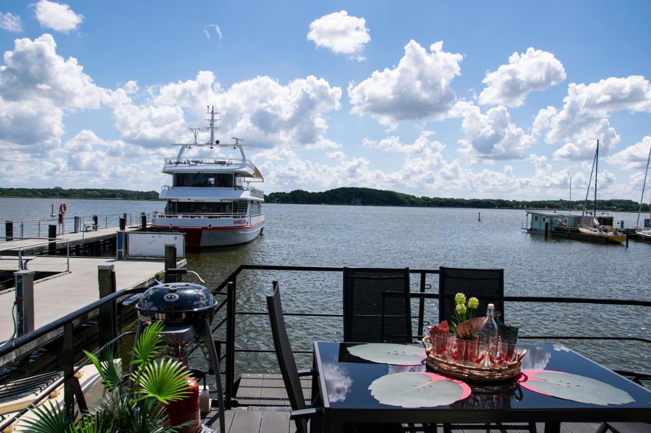 Ferienwohnung Island-dreams Hausboot Cecilie Schleswig Exterior foto