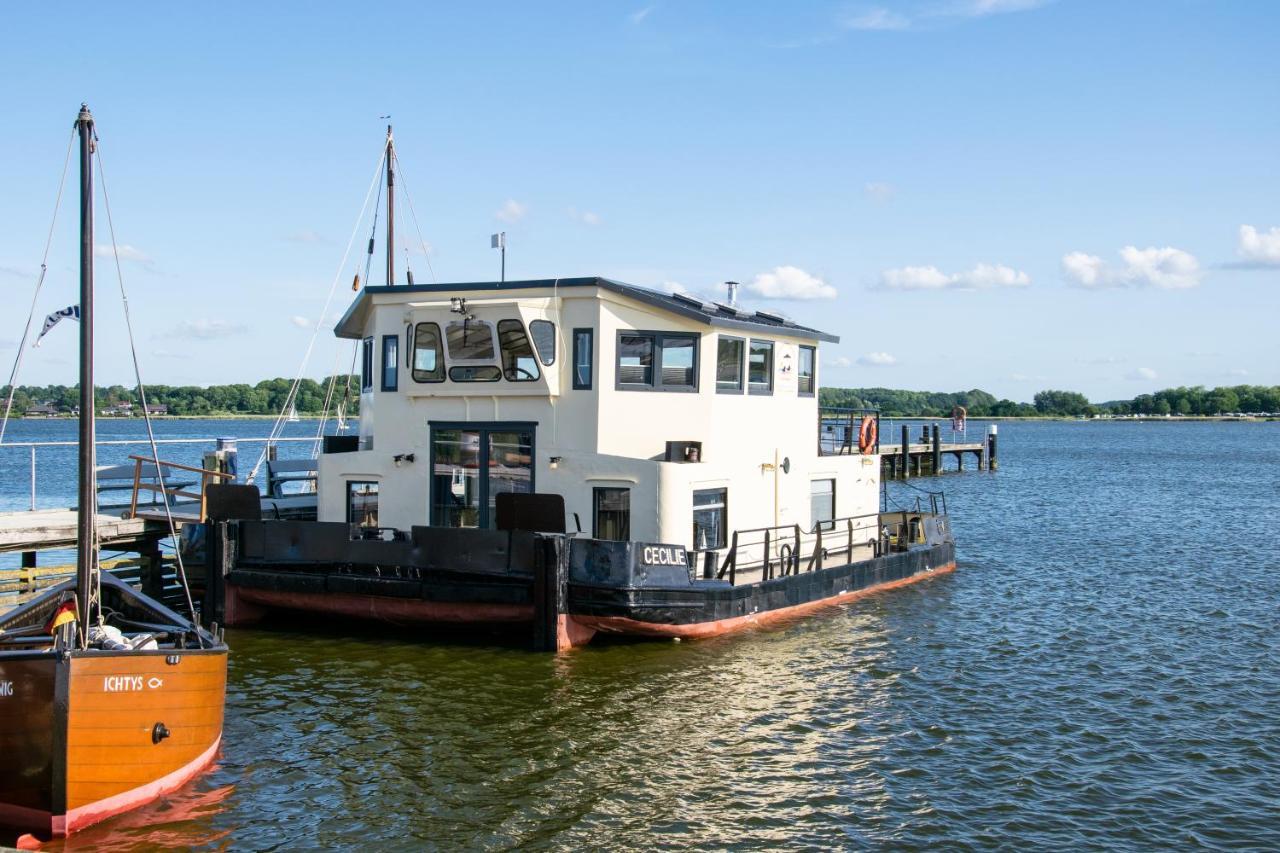 Ferienwohnung Island-dreams Hausboot Cecilie Schleswig Exterior foto