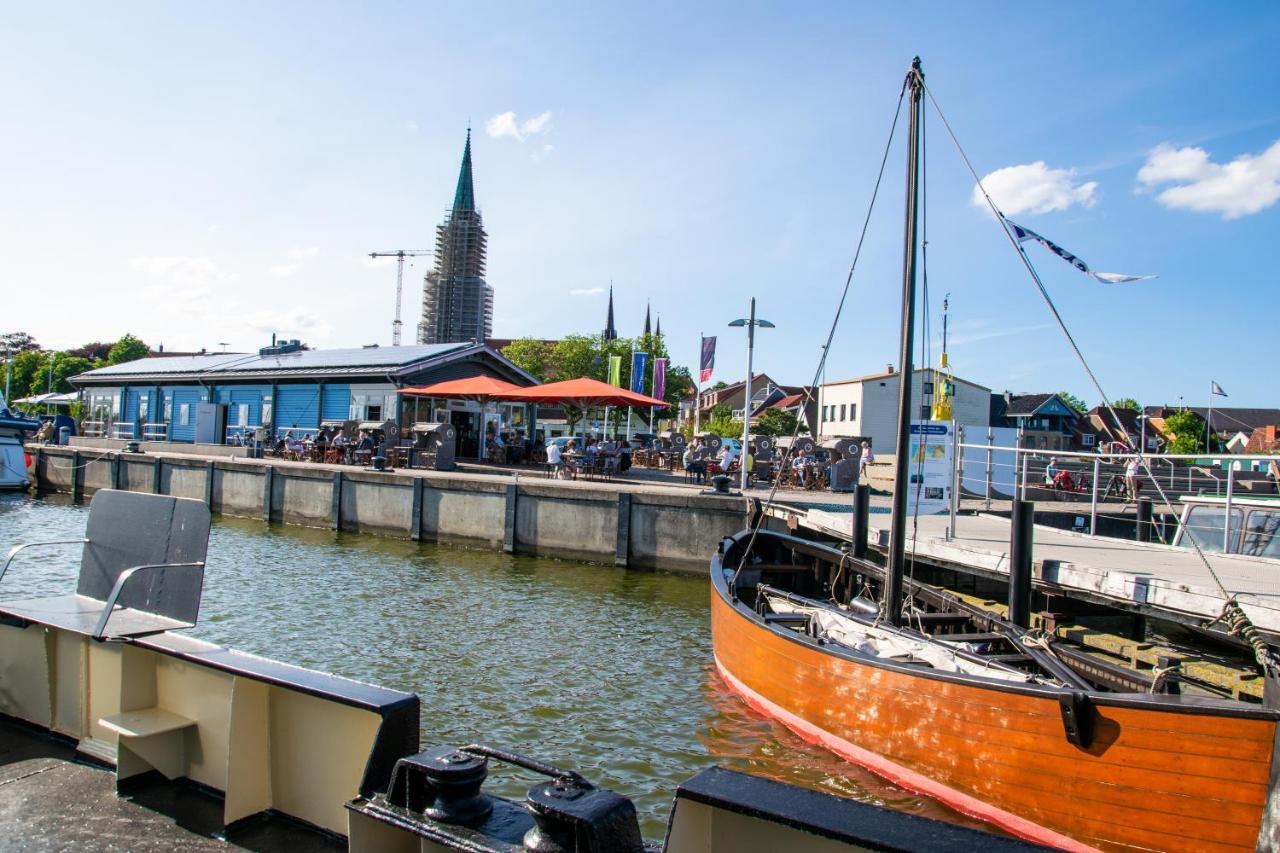 Ferienwohnung Island-dreams Hausboot Cecilie Schleswig Exterior foto