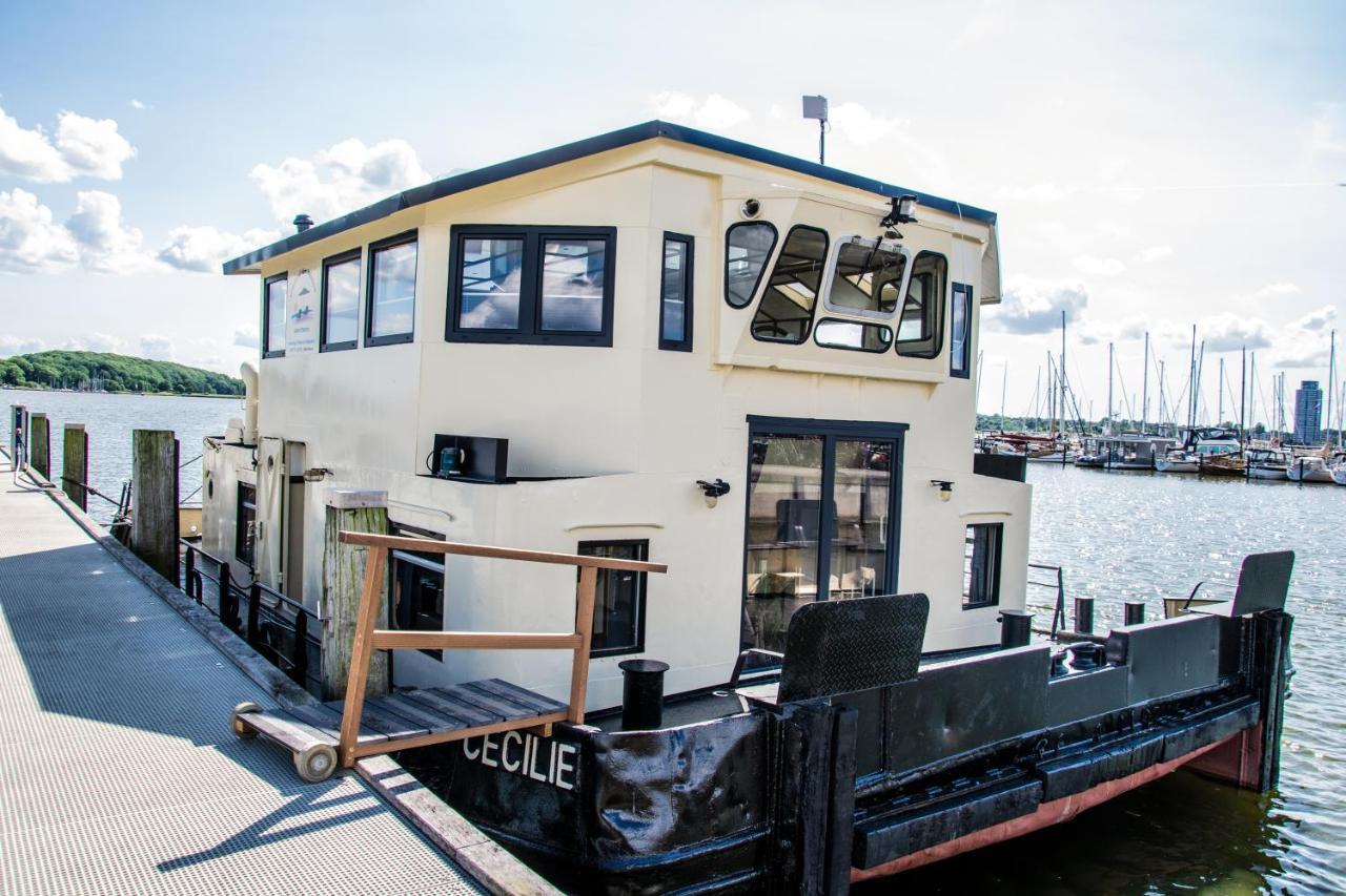 Ferienwohnung Island-dreams Hausboot Cecilie Schleswig Exterior foto